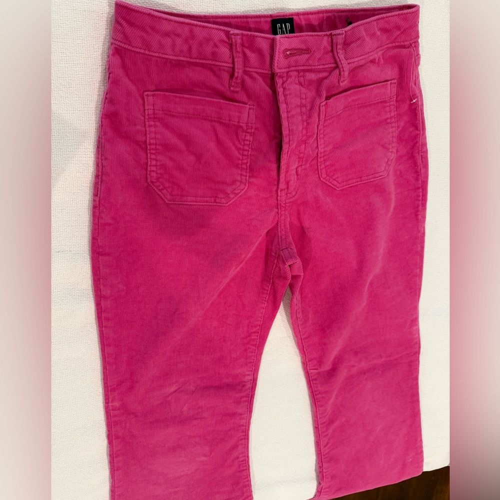 GAP Kids Bright Pink Courdoroy Jeans